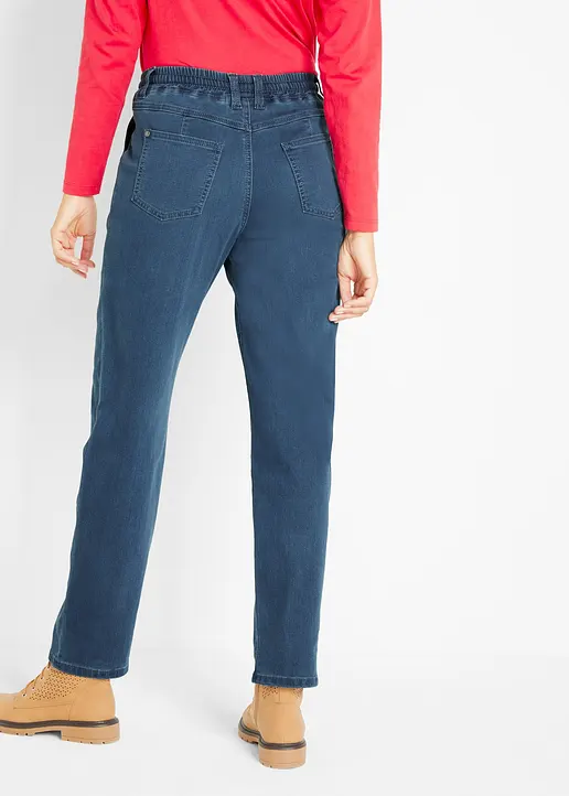 Bonprix Modische Thermo-Schlupf-Jeans Mit Elastischem Bund Innen Angeraut