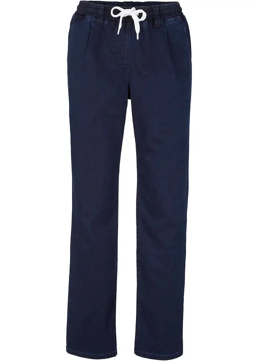bonprix Modische Thermo-Schlupf-Jeans mit elastischem Bund innen angeraut