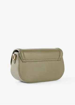 Bonprix Modische Umhängetasche Mit Dekorativem Schulterriemen - Grün
