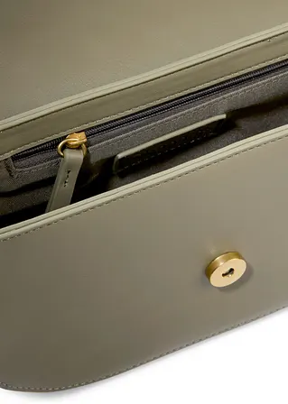 Bonprix Modische Umhängetasche Mit Dekorativem Schulterriemen - Grün