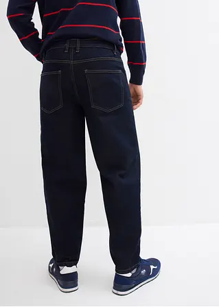 Bonprix Modische Verkürzte Jeans Im Barrel Fit - Blau Länge (Inch) 34