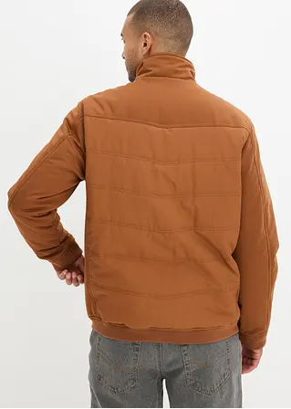 Bonprix Modische Winter-Softshelljacke Mit Reißverschlussöffnung - Braun