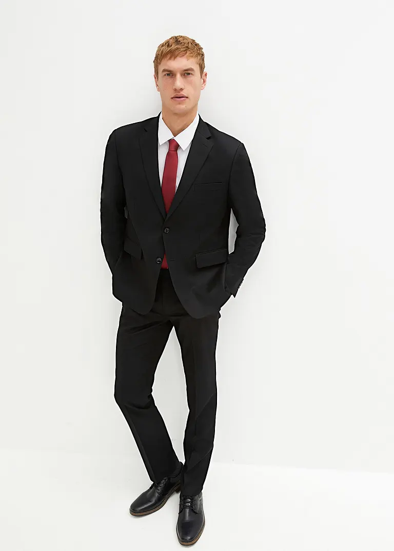 Bonprix Modischer 3teiliger Anzug Bestehend Aus Sakko Hose Und Krawatte