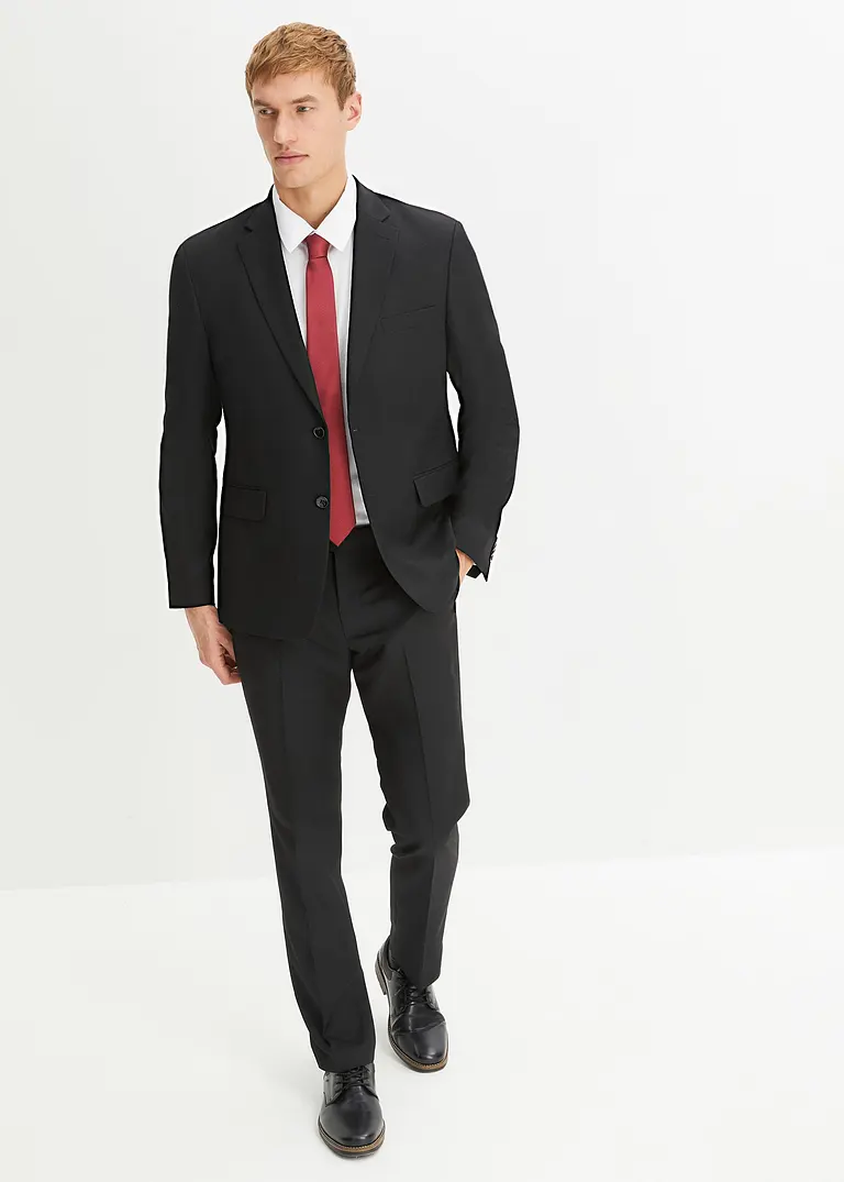 Bonprix Modischer 3teiliger Anzug Bestehend Aus Sakko Hose Und Krawatte