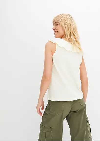 Bonprix Modischer Allrounder Verspieltes Top Für Jeden Anlass Egal Ob Lässig Zur Jeans Und Chic Zu Rock Oder Hose