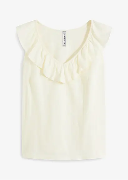 bonprix Modischer Allrounder Verspieltes Top für jeden Anlass egal ob lässig zur Jeans und chic zu Rock oder Hose