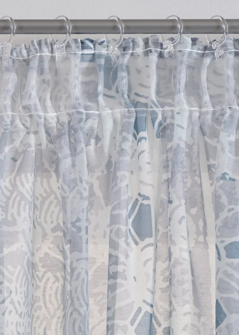 Bonprix Modischer Fensterschmuck - Grau Multifunktionsband