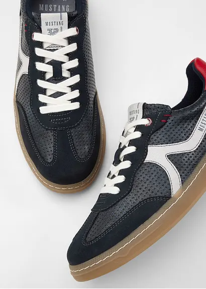 Bonprix Modischer Herren-Sneaker Von Mustang - Blau - Herren