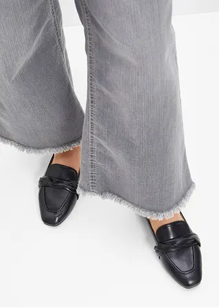 Bonprix Modischer Loafer Mit Schönem Flecht-Detail - Schwarz