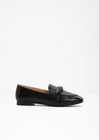 Bonprix Modischer Loafer Mit Schönem Flecht-Detail - Schwarz