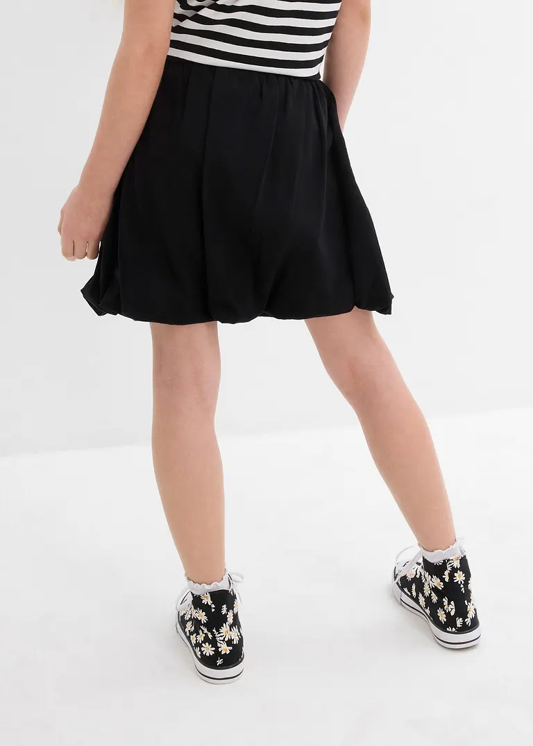 Bonprix Modischer Mädchen Ballonrock Für Mädchen - Schwarz