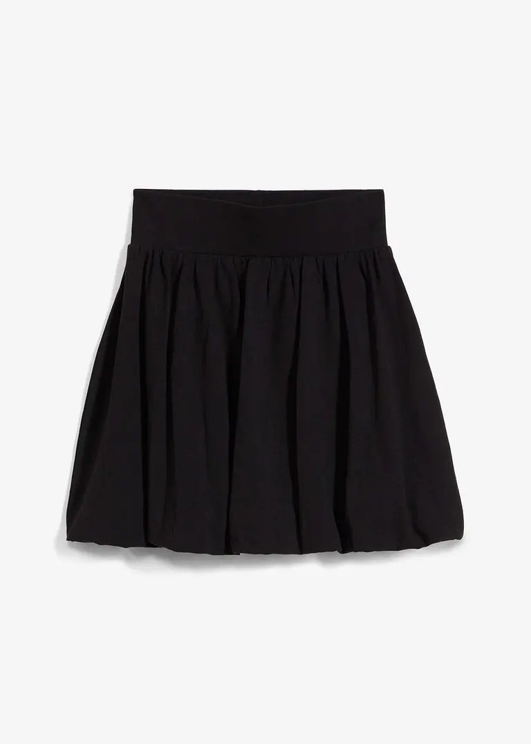 bonprix Modischer Mädchen Ballonrock für Mädchen - schwarz