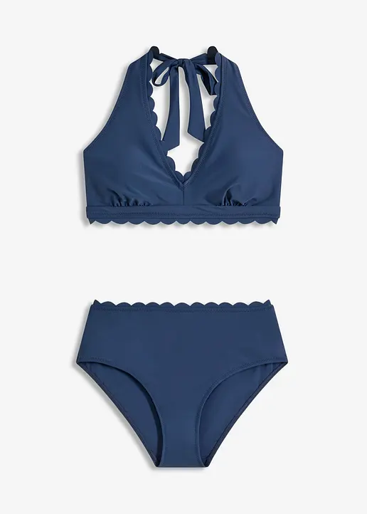 bonprix Modischer Neckholder Bikini aus nachhaltiger Badeware