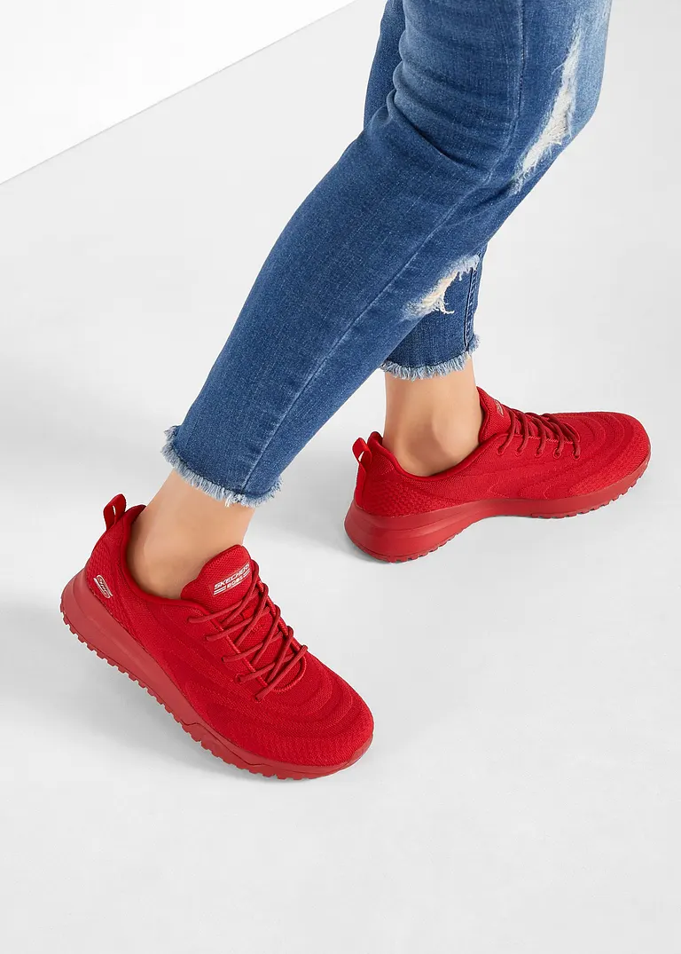 Bonprix Modischer Sneaker Von Skechers Im Sportiven Look - Rot