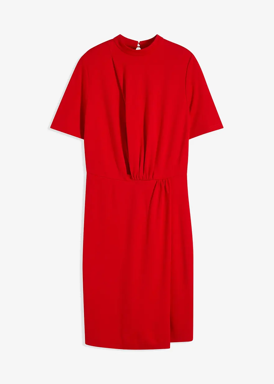 bonprix modisches Kleid aus Punto di Roma - rot - Damen