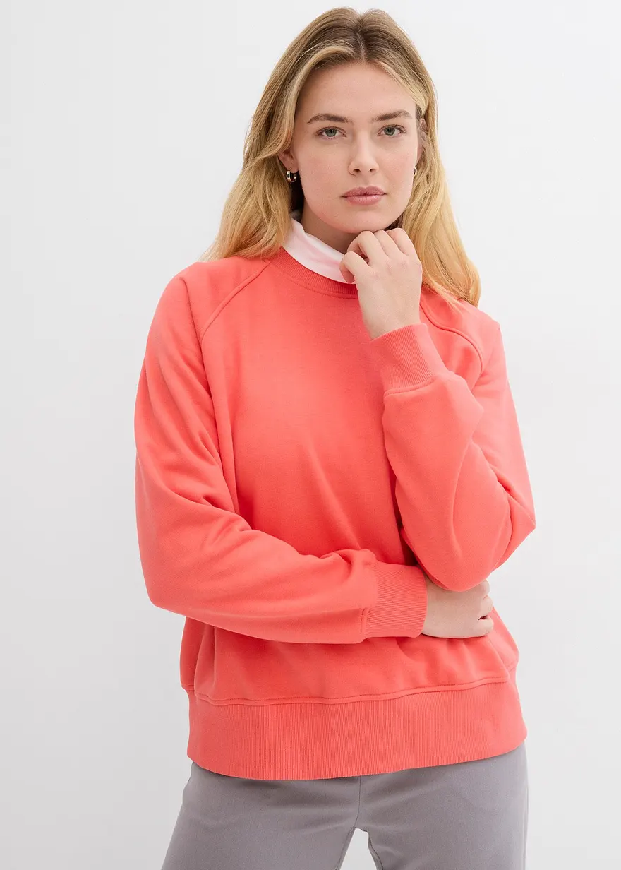 Bonprix Modisches Oversize-Sweatshirt Mit Langen Armen. - Pink
