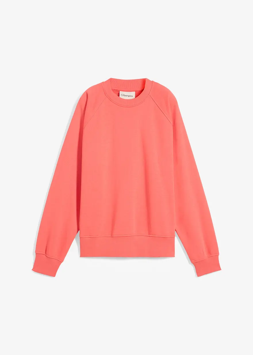 bonprix Modisches Oversize-Sweatshirt mit langen Armen. - pink