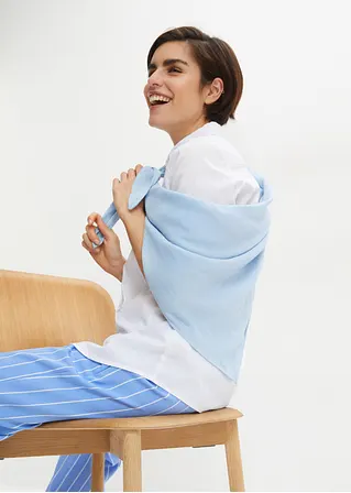 Bonprix Modisches Tuch Im Schlichtem Design - Blau - Damen