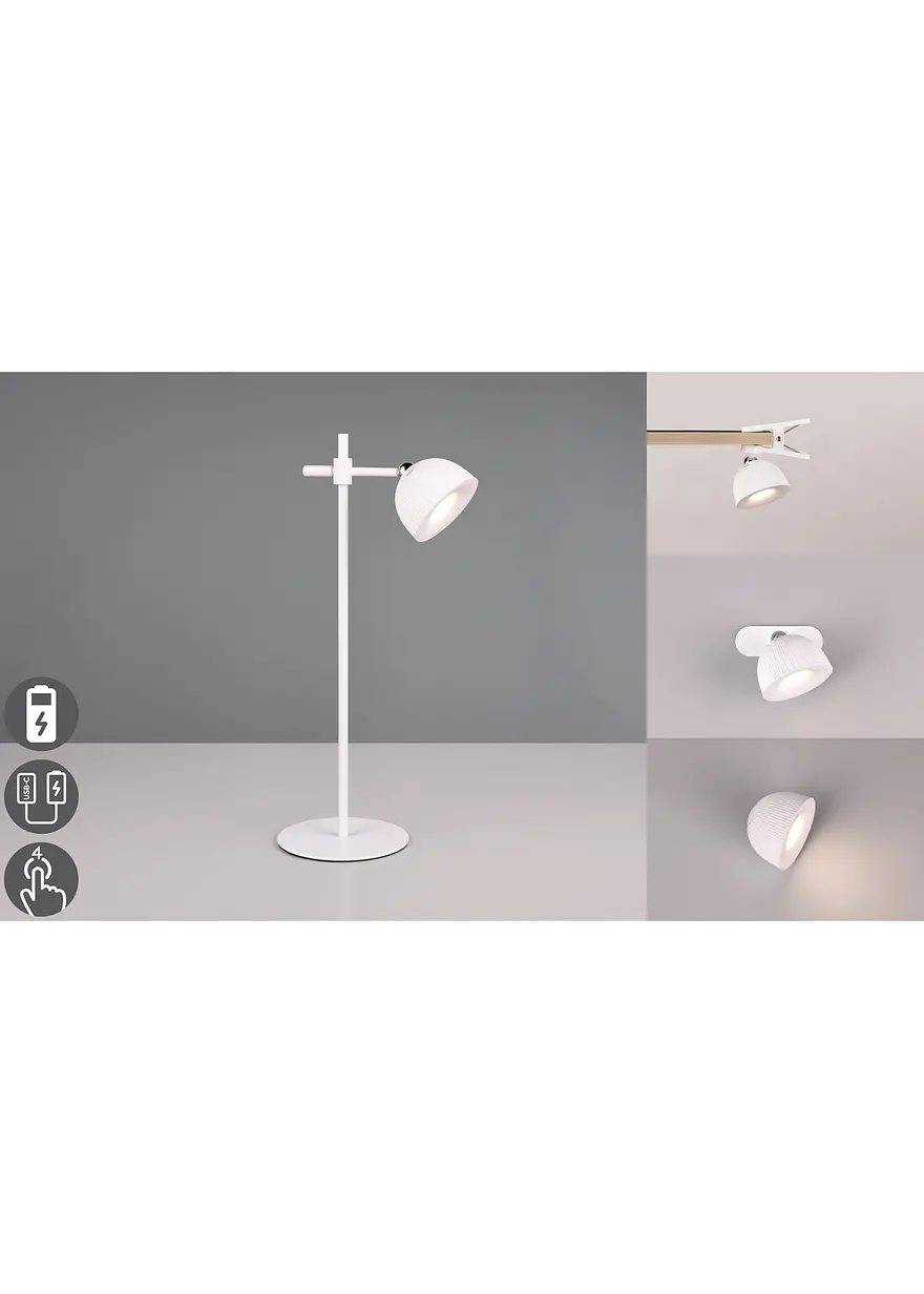 Bonprix Multifunktionale Leuchte; Als Klemmleuchte Tischleuchte Oder Wandspot