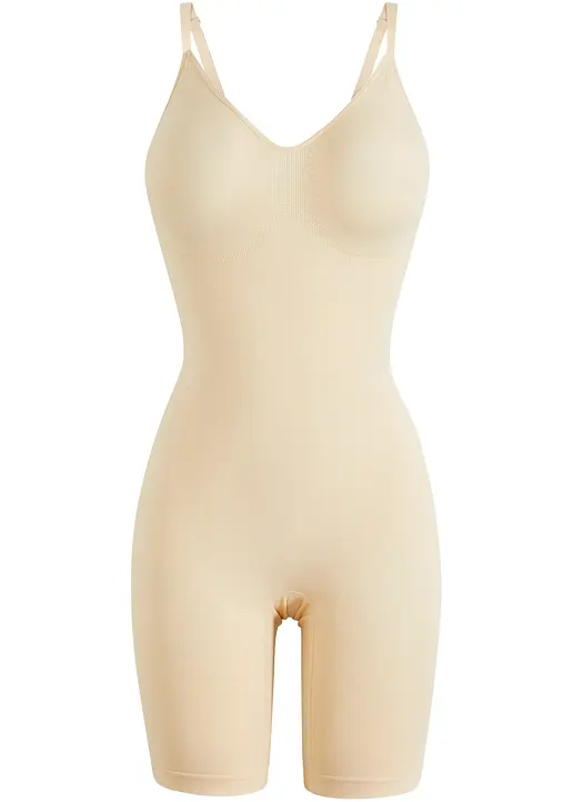 bonprix Nahtlos verarbeiteter Body Shaper mit kurzem Bein für eine schlanke Silhouette unsichtbar unter jedem Kleidungsstück