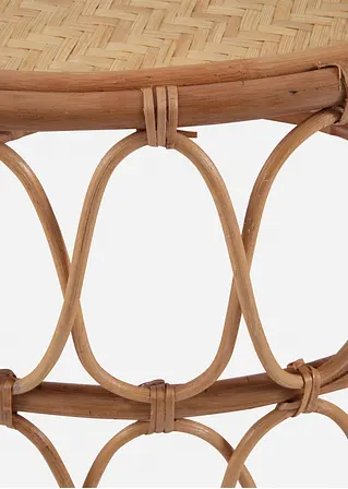 Bonprix Natur Pur Couchtisch Aus Rattangeflecht - Beige