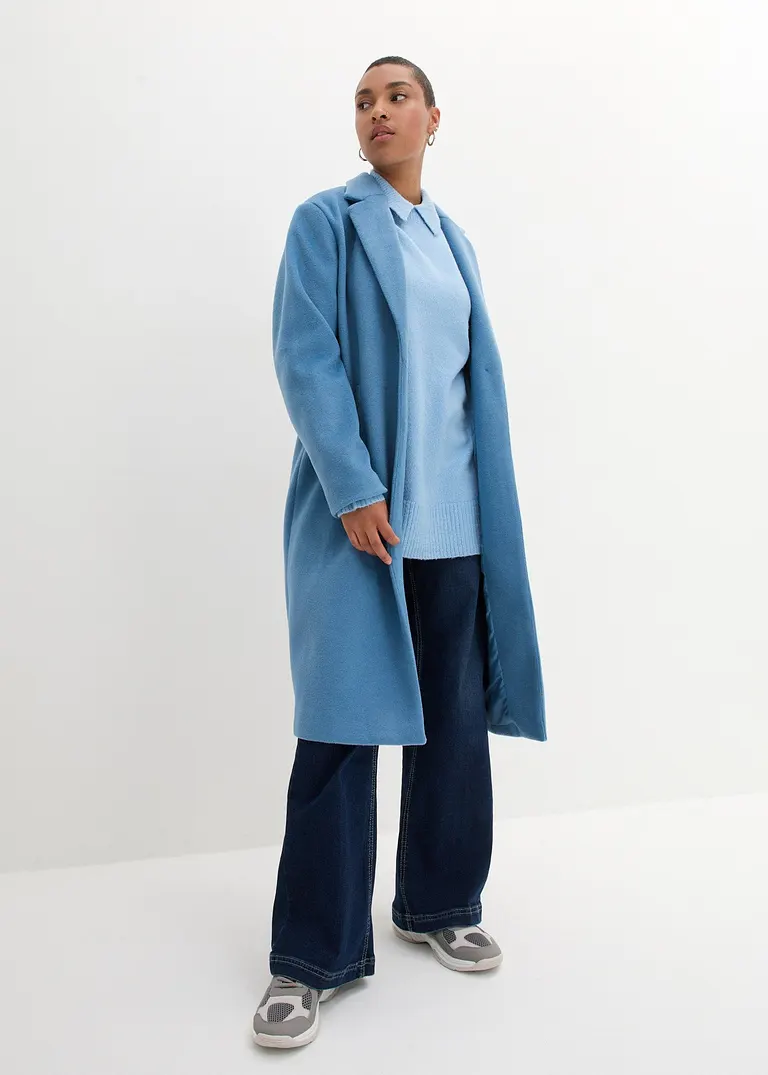 Bonprix Oversize Pullover Mit Turtleneck Sorgt Durch Seitenschlitze Für Mehr Komfort