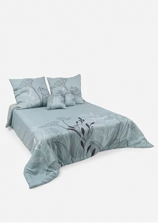 Bonprix Passend Zur Tagesdecke Mit Floralem Design - Grün