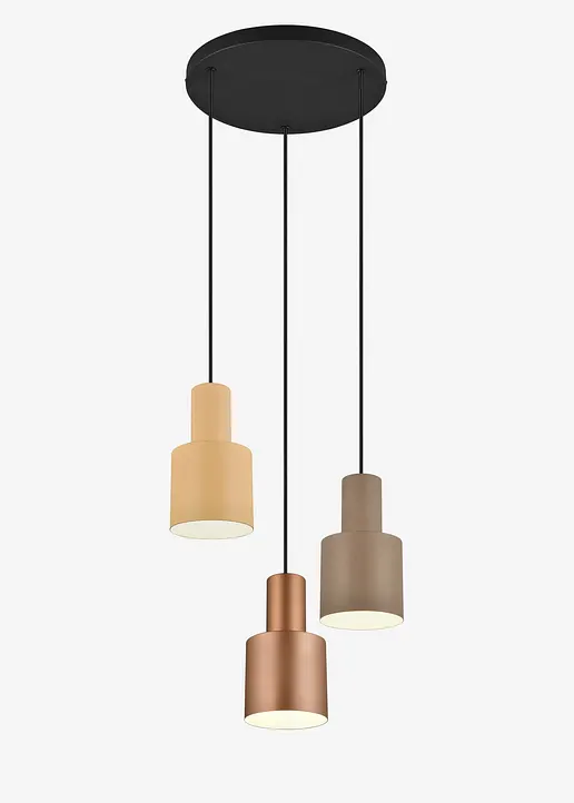 bonprix Pendelleuchte mit moderner Farbkombination mit beige und coffee-Tönen