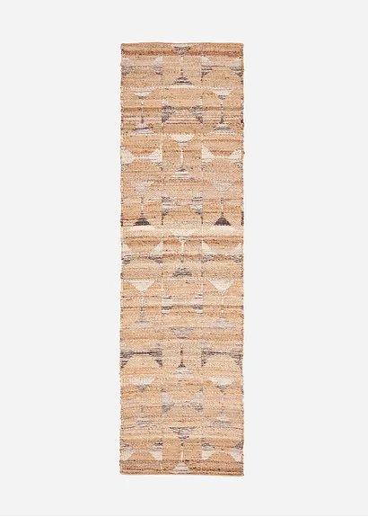 Bonprix Pflegeleichtes Flachgewebe Mit Fransen - Beige