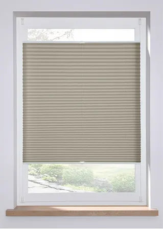 bonprix Plissee für optimalen Blend- und Sichtschutz - beige