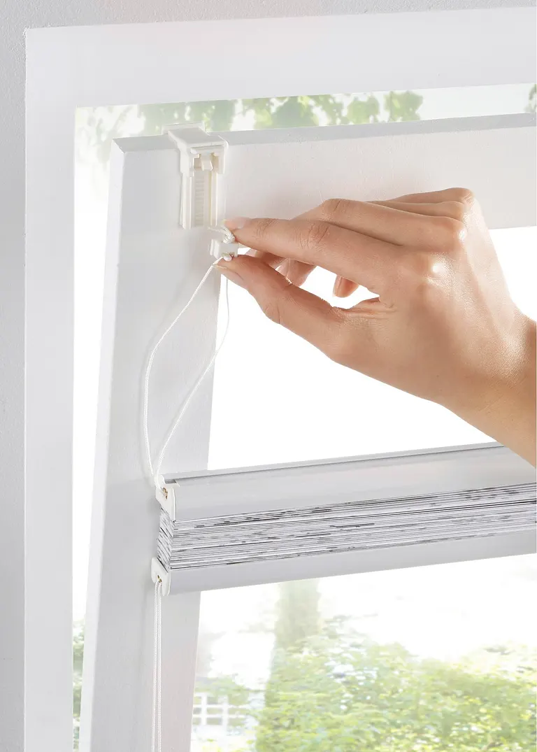 Bonprix Plissee Mit Schönen Blätterranken - Grau Klemmträger