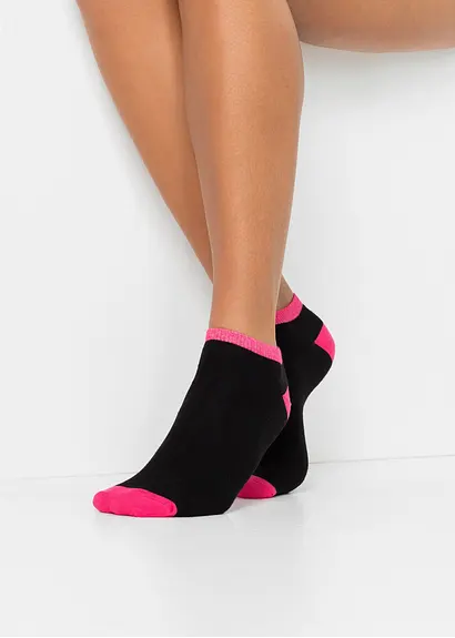 Bonprix Praktische Sneakersocken Mit Eingestrickten Wochentagen Im Multipack