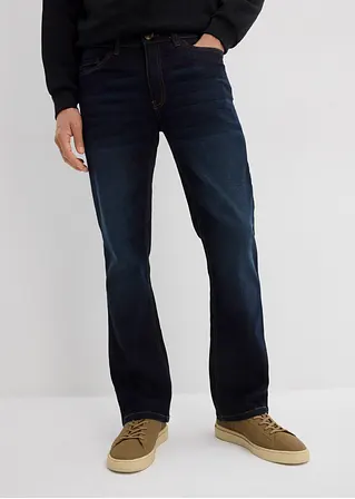Bonprix Praktische Stretch-Jeans In Five-Pocket-Form Mit Eingearbeiteten Falten
