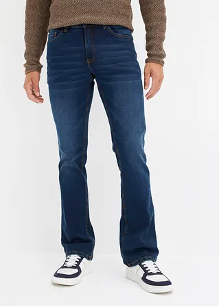 Bonprix Praktische Stretch-Jeans In Five-Pocket-Form Mit Eingearbeiteten Falten