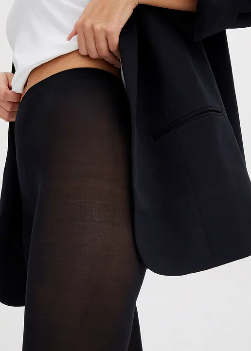 Bonprix Praktische Strumpfhose Im Doppelpack - Hellbeige/schwarz - Damen