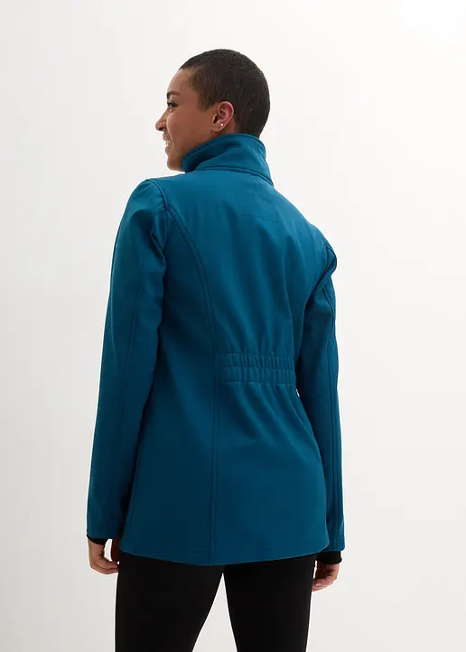 Bonprix Praktische Übergangsjacke Mit Stehkragen - Petrol