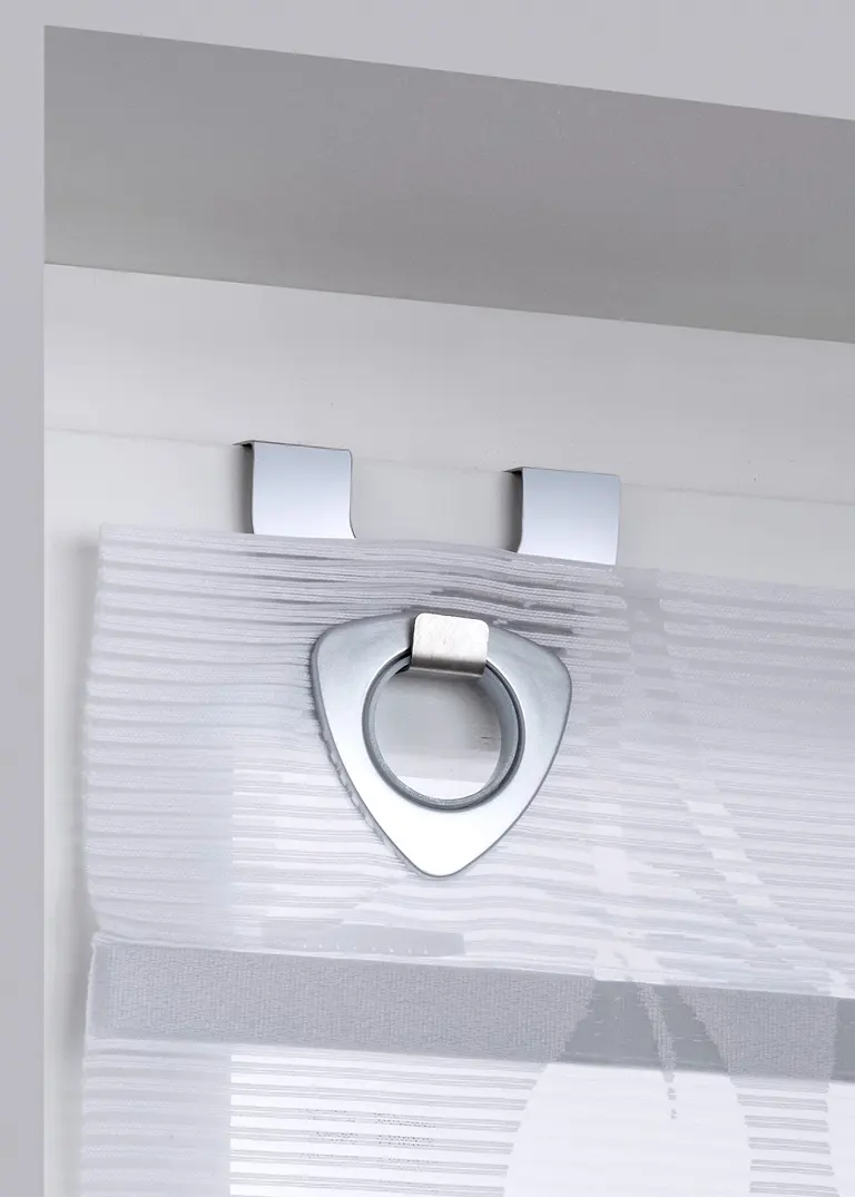 Bonprix Praktische Und Schmückende Fensterdekoration - Weiß Hakenösen