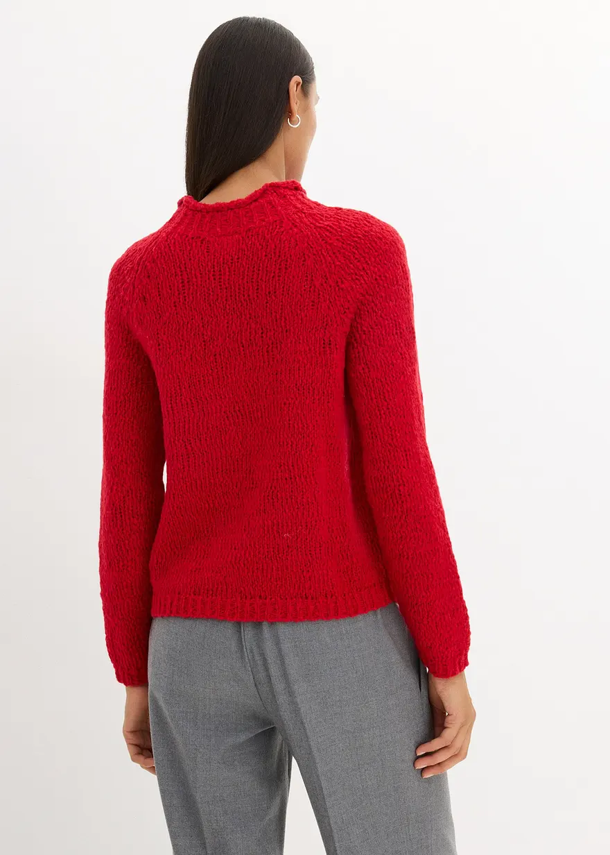 Bonprix Pullover Aus Weichem Wollmix In Premium Qualität In Angesagter Passform