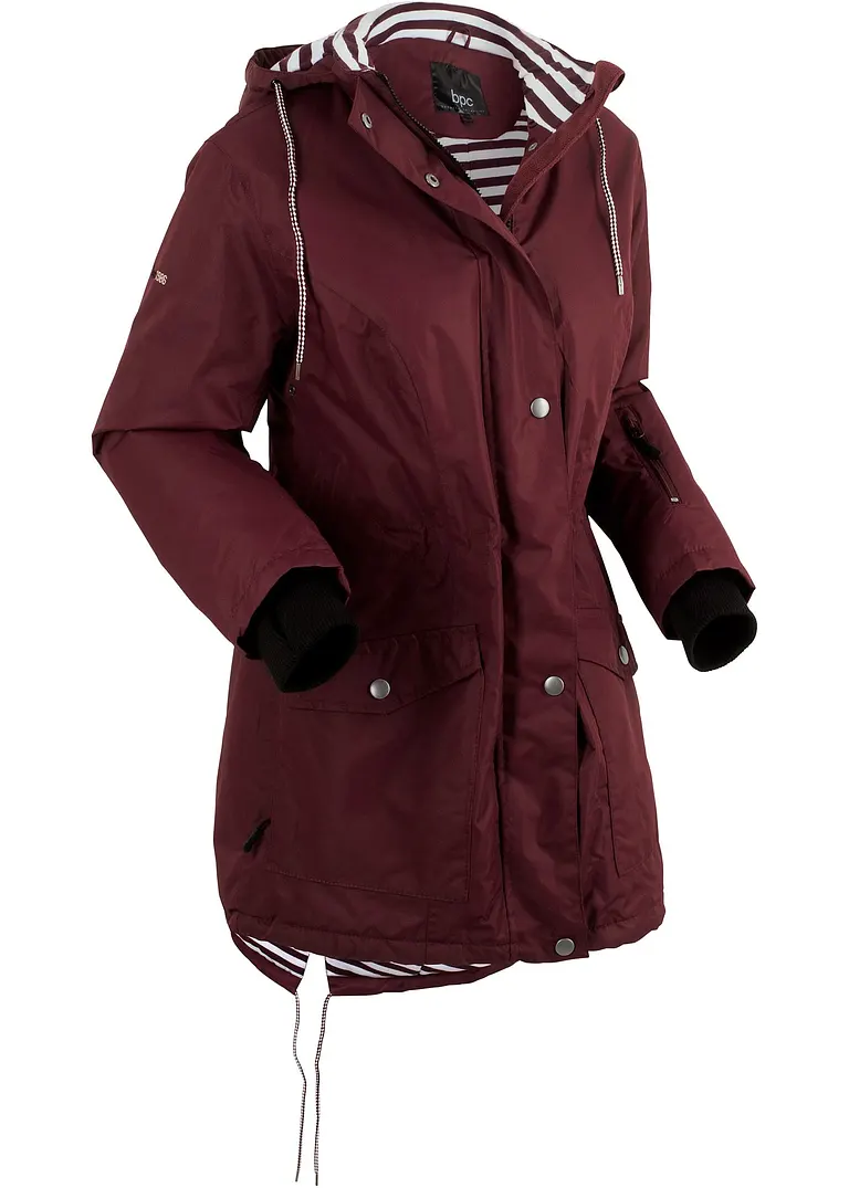 bonprix Regenjacke mit Tunnelzug A-förmig - rot - Damen