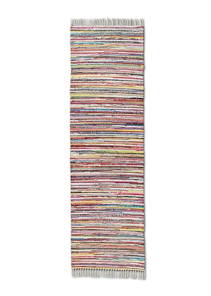 bonprix Robust farbenfroh und praktisch: der handgewebte Kelim-Teppich