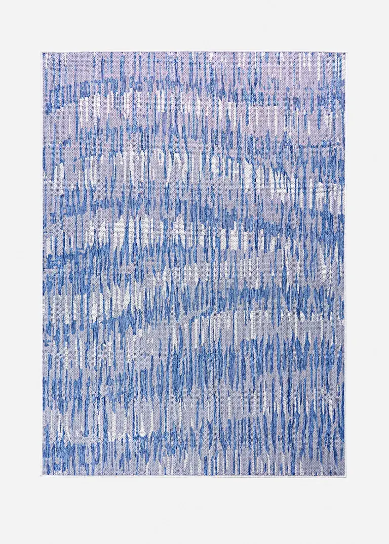 Bonprix Robuster Teppich Mit Klassischer Optik - Blau