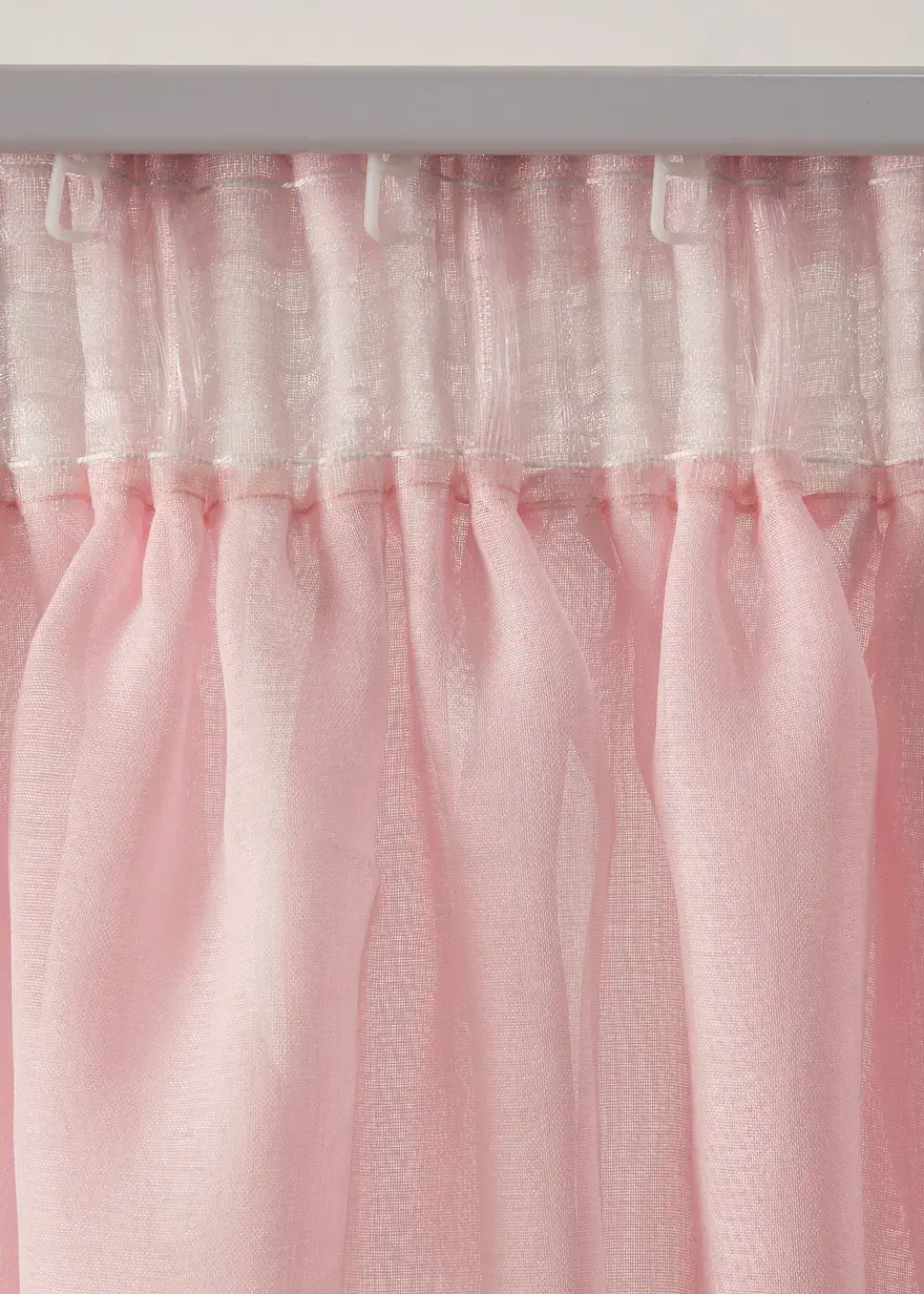 Bonprix Romantische Fenterdekoration - Rosa Multifunktionsband