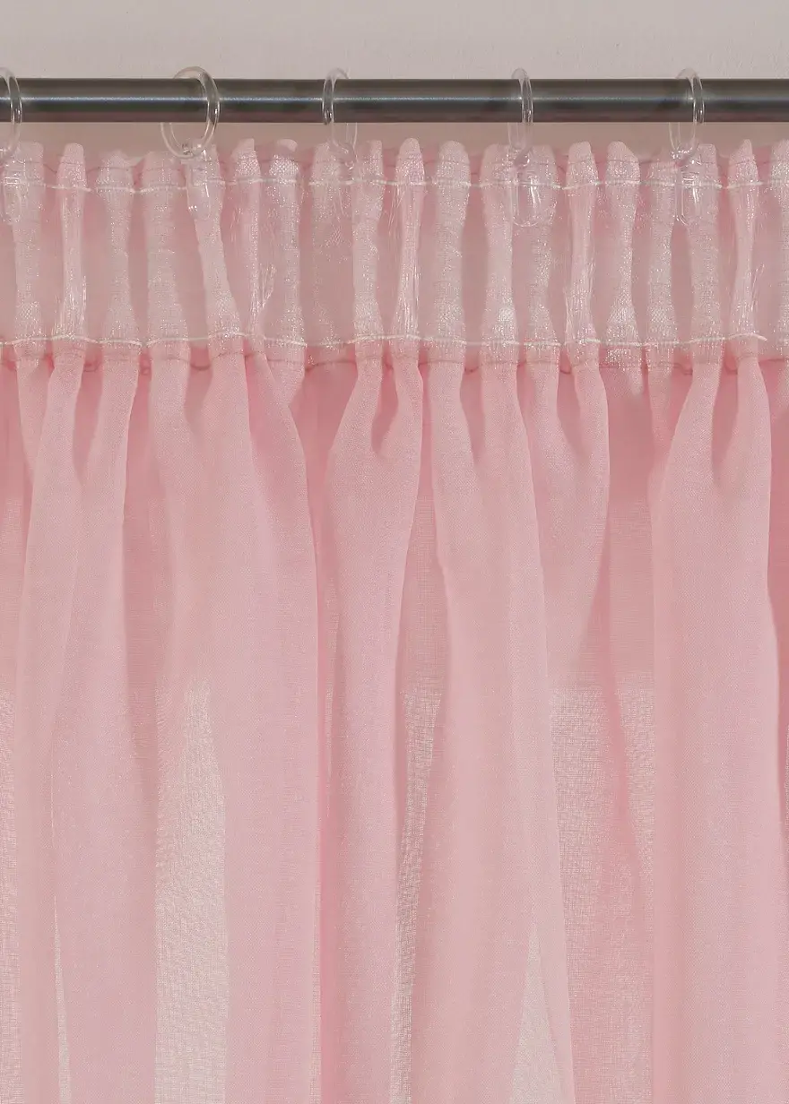 Bonprix Romantische Fenterdekoration - Rosa Multifunktionsband