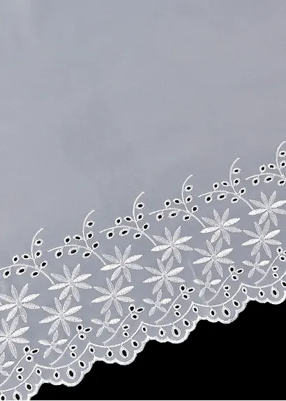 Bonprix Romantische Küchengardine Mit Feiner Lochstickerei