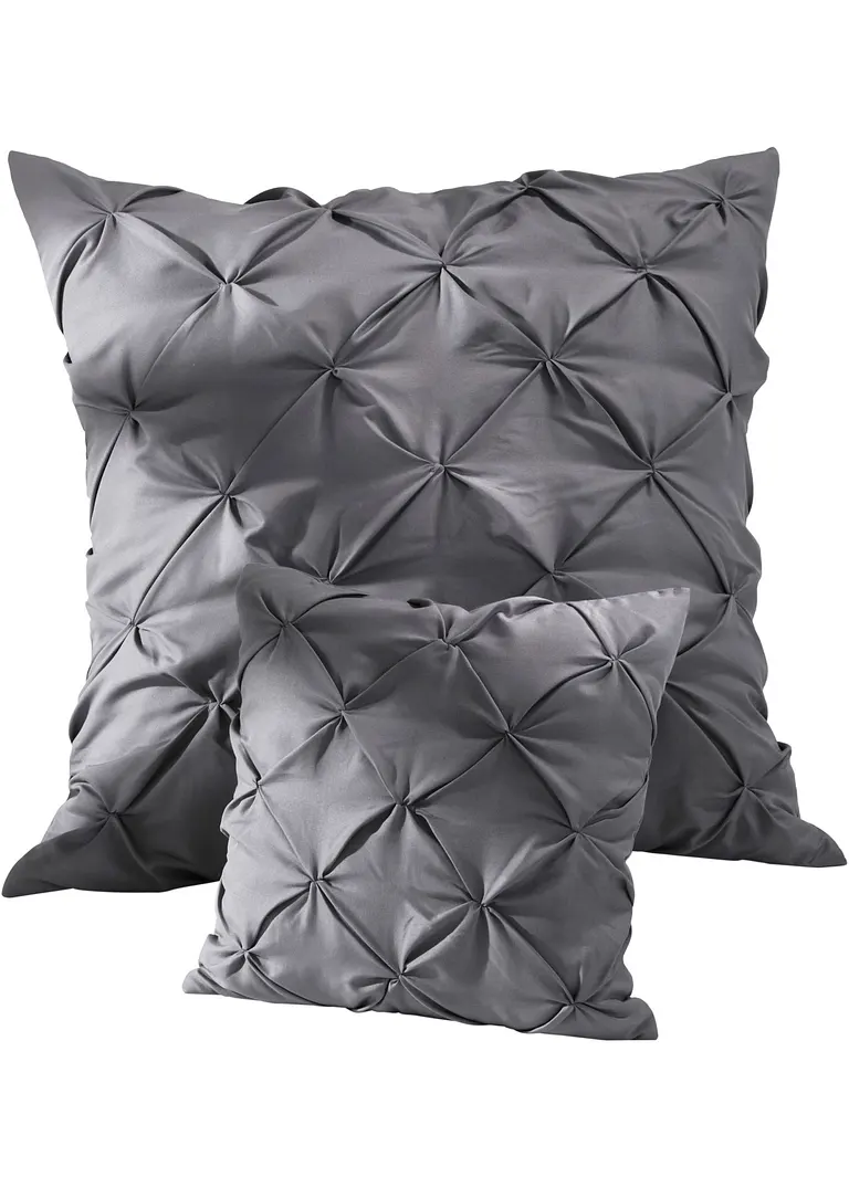 Bonprix Romantische Tagesdecke Mit Hochwertigen Details - Dunkelgrau