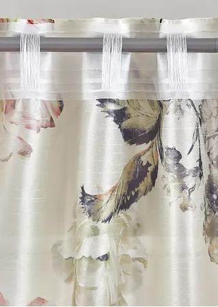 Bonprix Romantischer Blumen-Druck Am Fenster - Beige Multifunktionsband