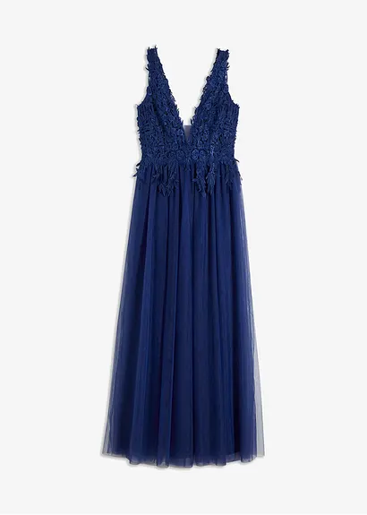 bonprix Romantisches Brautkleid mit schöner Spitze und Chiffonrock. für den besonderen Tag