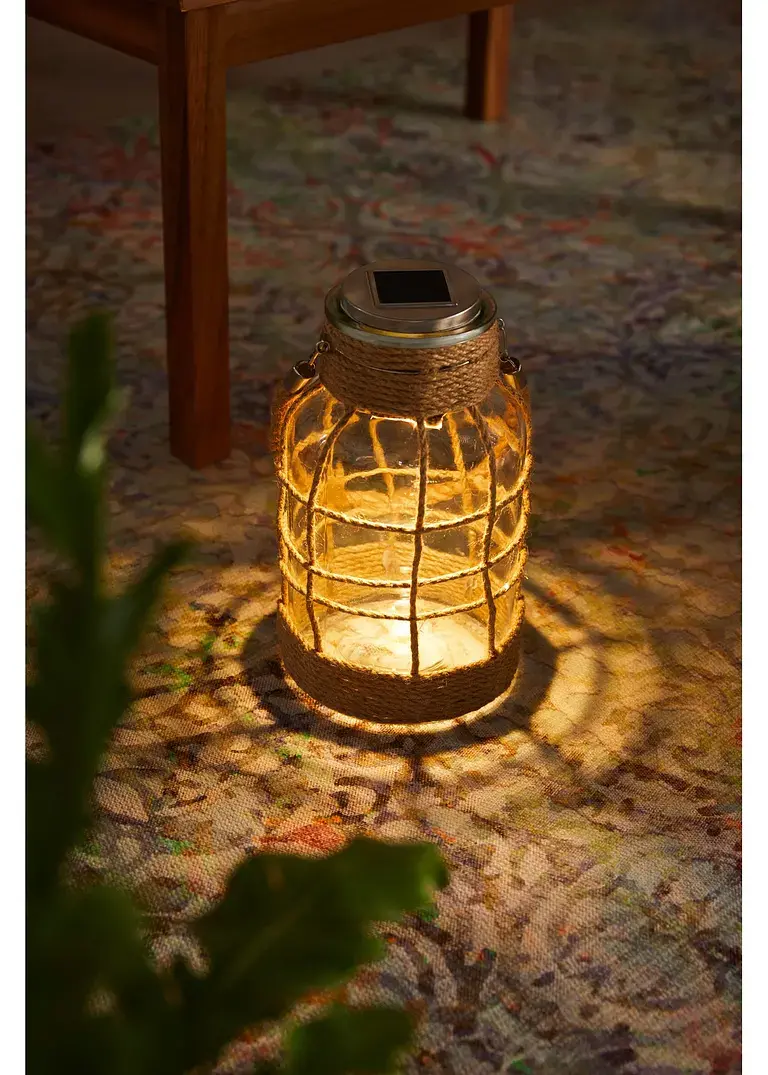 Bonprix Rustikale Solarleuchte Für Stimmungsvolles Ambiente - Beige