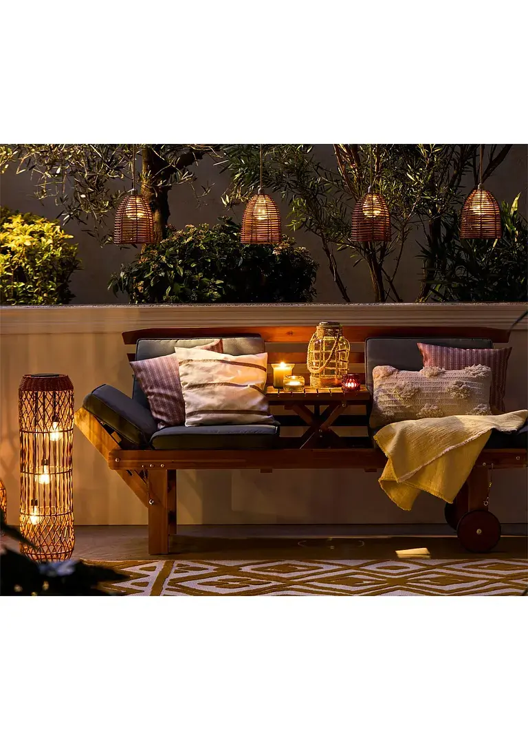 Bonprix Rustikale Solarleuchte Für Stimmungsvolles Ambiente - Beige