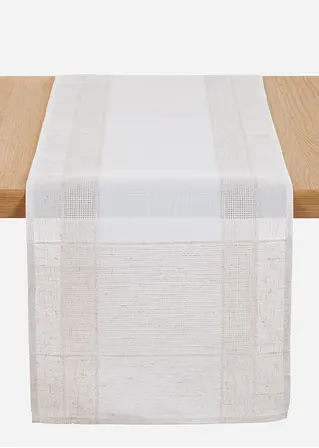 bonprix Schicke Tischdekoration - weiß - Wohnen & Garten